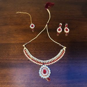 Bollywood necklace set